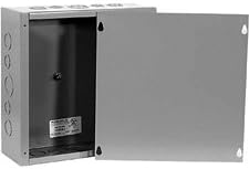 Milbank 884-SC1 Surface Mount Indoor Type 1 Screw Cover Junction/Pull Box 8x8x4-by-Milbank