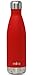 MIRA Stainless Steel Vacuum Insulated Water Bottle | Leak-Proof Double Walled Cola Shape Bottle | Keeps Drinks Cold for 24 Hours & Hot for 12 Hours (Ruby Red, 12 oz)