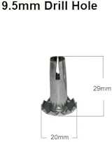 Just Accessories Twin Nylon Wheel Castors 40mm 25Kg Socket Grip 4 Pack view 6