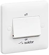 MK Electric Base MB4859WHI 1G 3 Pole Fan Isolator Switch White view 3