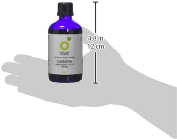 Organic Herbal Remedies 100ml Elderberry Tincture, Blue Bottle, 100 ml (Pack of 1) - Image 5