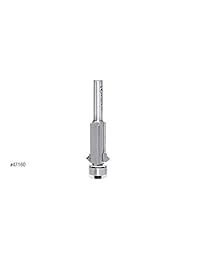 Amana Tool 47160 - Punta de carburo de corte en V (ranura 5 8 D x 1 pulgada, CH x 1 4 SHK, con punta de rodamiento de bolas inferior)