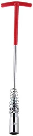 Newlly Spark Plug Removal Tool T-Bar T-Handle Flexible Spanner Socket Wrench Hex Key Hand Tool - 375 * 16mm