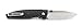 Columbia River Knife and Tool 1220 CRKT Aux Folding Knife, Black