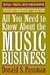 All You Need to Know about the Music Business by Donald S. Passman (1994-05-03) by 