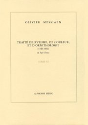 Traité de rythme, de couleur, et d'ornithologie