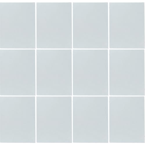 ILLUCKAI 12 Sheets Clear COE 90 Glass for Fusing, 6 x 4 inch Fused Glass Supplies for Glass Fusing Jewelry Making, Fusible Stained Glass Sheets for Crafts