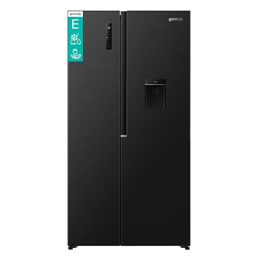 Gorenje NRS917E41BXWD Kühl-Gefrierkombination/Freistehend/ 541L/ 39dB/ EEK: E/NoFrost Plus/Wasserspender/Multiflow 360°/ CrispZone/SuperCool/FastFreez