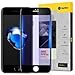 iPhone 7 Plus Screen Protector, HUMIXX 3D Touch Edge to Edge 9H Blue Light Filter Full Coverage Shockproof Tempered Glass Film for Apple iPhone 7 Plus (Black)