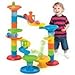 Happkid Ball Drop Tower Activity with Bridge, Ball Ramp Baby Toy Ball Roll for Educational Family Unlimited Fun (30 PCS )