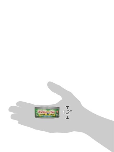 CHICKEN OF THE SEA CHUNK LIGHT TUNA IN WATER, WILD CAUGHT TUNA, 5-OUNCE CAN (PACK OF 1)