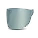 BELL Bullitt Flat Face Shield (Black Tab) (Silver Iridium)