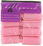 Hollywood Pink Foam Rollers 10 Large 1