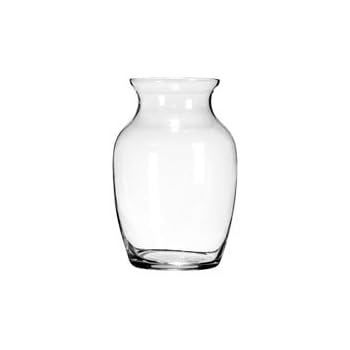 Amazon Com Jardin Clear Glass Flower Vases 7 Tall Wholesale