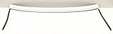 NAGD White Top Molding Front Windshield Upper