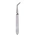 Iumer Hongxin Bent Cross Lock Tweezer Self Close Holding Tweezer DIY Jewelry Hobby Craft Tool