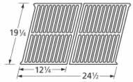 Music City Metals 565S2 Stamped Stainless Steel Cooking Grid Replacement For Select Ducane Gas Grill Models, Set Of 2