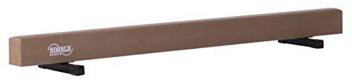 Nimble Sports Tan Suede Low Balance Beam, 8 Feet Long - Thumbnail 2