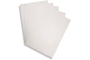 CALCASTLE CRAFT Craft Foam Sheet Eva Foam Foamie Foamy Extra Large (Pack of 10 Sheets) Available in 16 Colors (13" x 18", White)