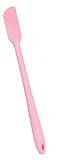 Internet’s Best Small Silicone Spatula | Baking Cooking Kitchen Gadget Scraper | Soft Grip And Semi Flexible Head | Slim Bakeware Heat Resistant | Pink
