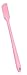 Internet’s Best Small Silicone Spatula | Baking Cooking Kitchen Gadget Scraper | Soft Grip and Semi Flexible Head | Slim Bakeware Heat Resistant | Pink