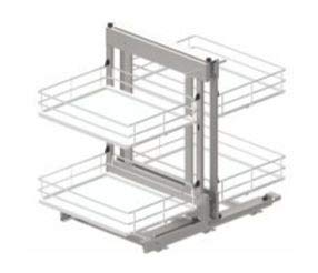 Eckunterschrank Karussell Ausziehbar