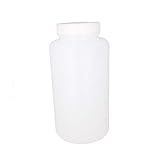 Othmro 2pcs 33.82oz/1000ml Plastic Lab Cylindrical