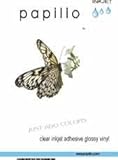 Clear Vinyl Decal Paper, Inkjet, 5pp