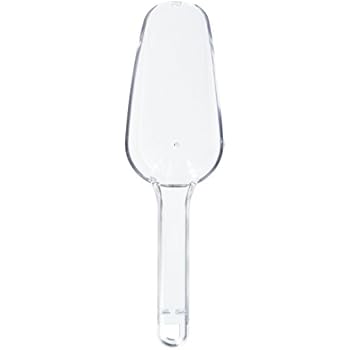 New Star Foodservice 34400 pastic ice scoop, 12 oz, Clear