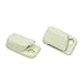 Sun Visor Clips, Fits Beetle 68-79, Ivory, Pair, Compatible with Dune Buggy