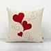 Lfarncomboutlet Love decorative cushion cover,Valentine Pillow, Heart throw p... More ,18x18 inches