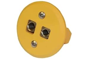 Digi-Sense Panel-Mount Standard Connector, Type-K, Round, Female, 1/Ea