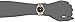 Anne Klein Women's AK/2628BKGB Diamond-Accented Gold-Tone Open Bangle Watch