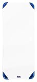 ROLLEE POLLEE Toddler Size Cot Sheet with Elastic Loops for Extra Security, 23