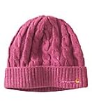 Carhartt WA061 Women's Cable Knit Hat Tulip Pink Heather One Size
