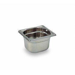Bourgeat K076 Stainless Steel 1/6 Gastro norm Pan, 65 mm