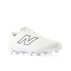 New Balance Unisex BurnX4 Lacrosse Shoe, White/Grey