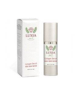 Luxia Skincare- Collagen Serum-Luxury Anti Aging Face Serum Treatment Formula for Men and Women. Effective for Fine Lines and Under Eye Wrinkles.