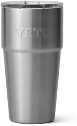 YETI Rambler 20 oz Stackable Cup with MagSlider Lid Stainless Steel view 2