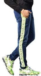 ジョーカーセレクト Joker Select スウェットデニムジョガーパンツ メンズ ストリート L ネイビー イエロー 1 パンツ 通販 Amazon