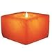 Natural Himalayan Crystal Rock Salt Candle Holder - Square Shape