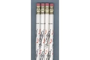 MUSIC TREASURES CO. Trumpet Pencil Pack of 10