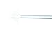 Rubbermaid Commercial FG635500GRAY Aluminum Handle with Threaded Plastic Tip, 57-Inch