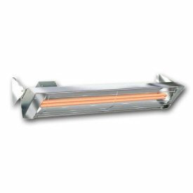 UPC 016393221403, Infratech WD6024SS Dual Element 6,000 Watt Electric Patio Heater, Choose Finish: Stainless Steel