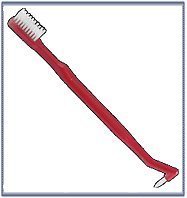 OrthoSpace Orthodontic Brace Toothbrush V-Trim 1x12