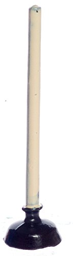 Dollhouse Miniature Bathroom Plunger