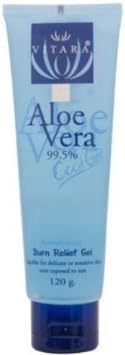 Vitara Aloe Vera 99.5% Cool and Relief Gel 120 G.(1Pack:Net) by Thai Robin Shop