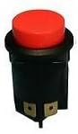 Large Round Push Button Switch - SPST : 30-755