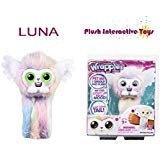 ESebxyh Wrapples Electronics Wristband Plush Animals Interactive Toys (Luna)
