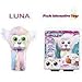 ESebxyh Wrapples Electronics Wristband Plush Animals Interactive Toys (Luna)